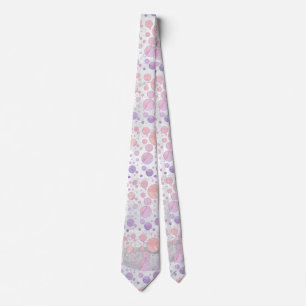 Light Pink Polka Dot Pattern Tie