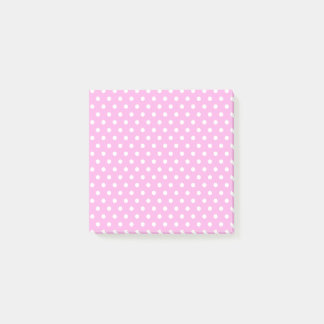 Light pink Polka Dots Post-it Notes