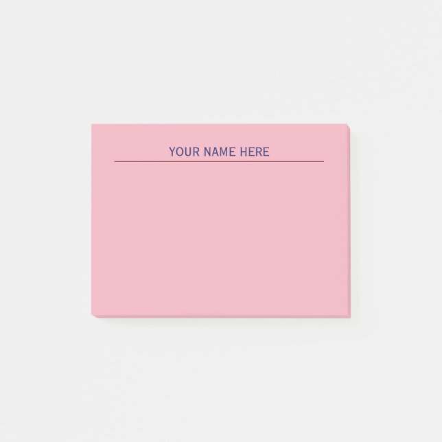 Light Pink Post-It Notes (Front)