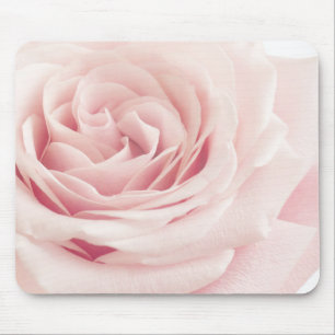 Light Pink Rose Flower - Roses Flowers Floral Mouse Pad