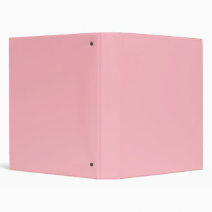 Light Pink Solid Colour Binder