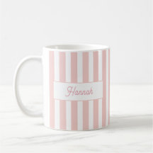 Light Pink Stripe Monogram
