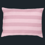 Light Pink Striped Pattern Dog Bed<br><div class="desc">Features a pink striped pattern. For matching pink decor visit the rest of this shop!</div>