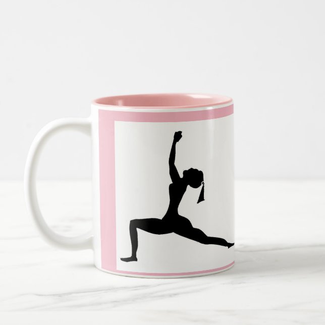Light Pink Style: Classic Mug/ Coffee Cup (Left)