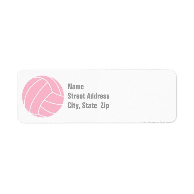 Light Pink Volleyball (Front)
