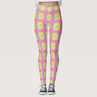 Light pink with lemon and blue sports ladies cute