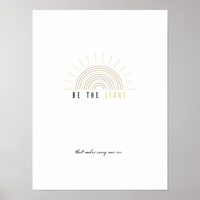 Light Poster (Front)