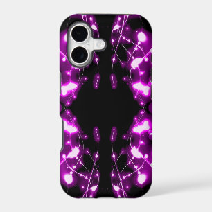 Light purple background with stars and bokeh