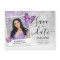 Light Purple Butterfly Photo Save the Date Magnets