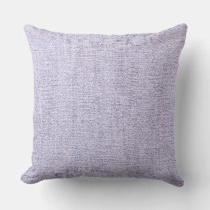 Light Purple Elegant Canvas Look Throw Pillow