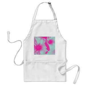 Light Purple Floral Standard Apron