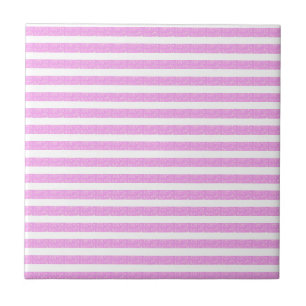 Light Purple Geometric Stripes Tile