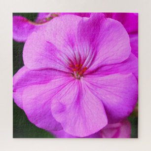 Light Purple Geranium Jigsaw Puzzle