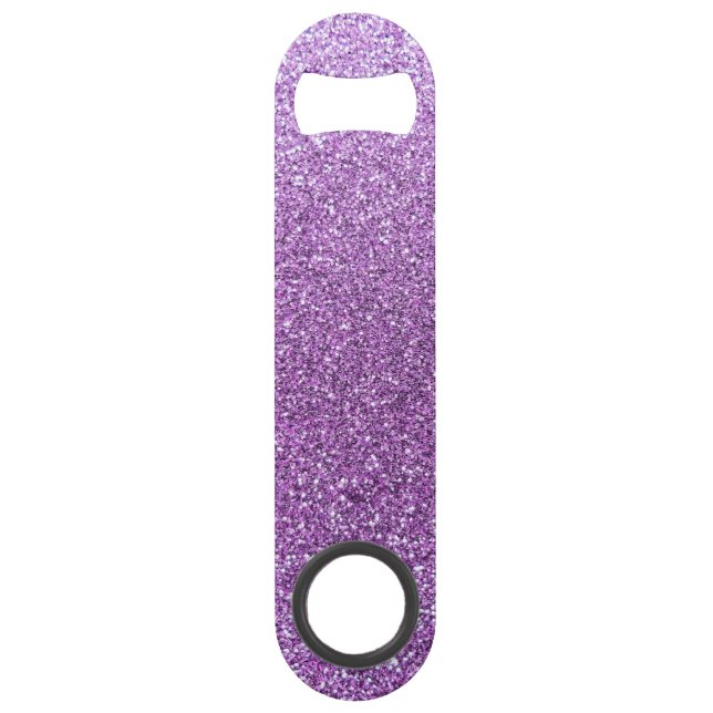 Light purple glitter bar key (Front)