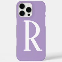 Light Purple Monograms Name Cool Gift Party Favour