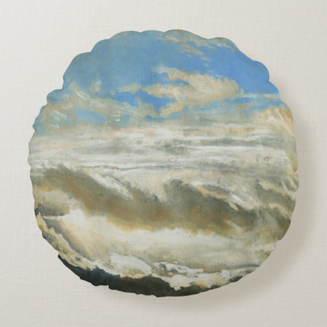 Light revealed 2013 round pillow (Front)