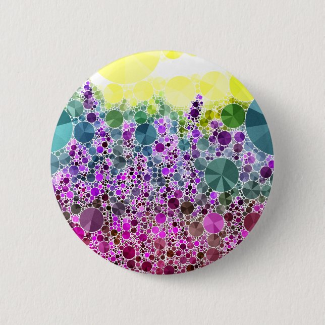 Light Rises 2 Inch Round Button (Front)