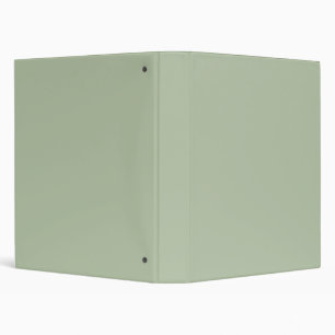 Light Sage Green Solid Colour Binder