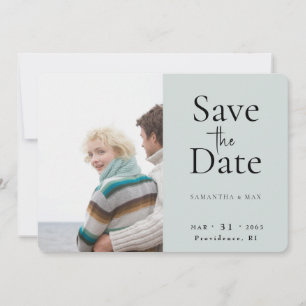 Light Sage The Two of Us Photo Save the Date