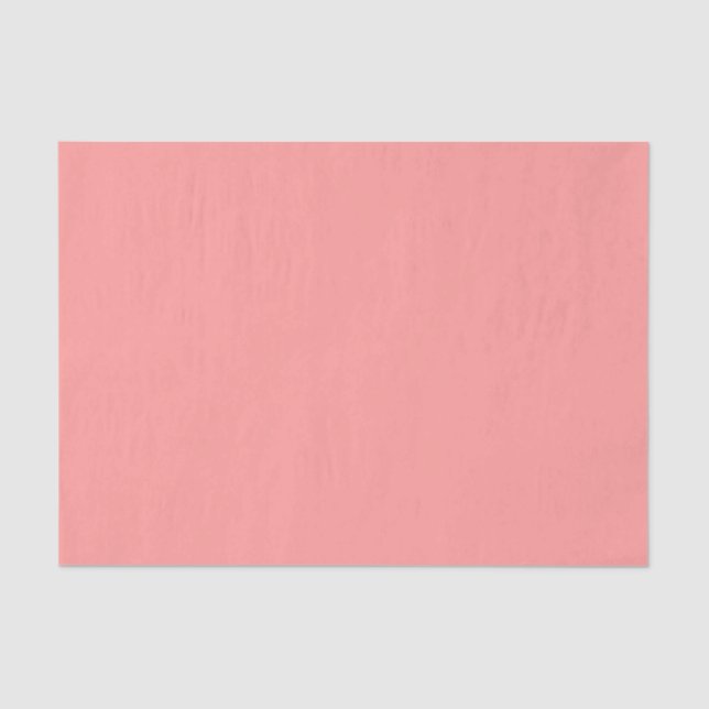 Light Salmon Pink Tissue Paper (Front)