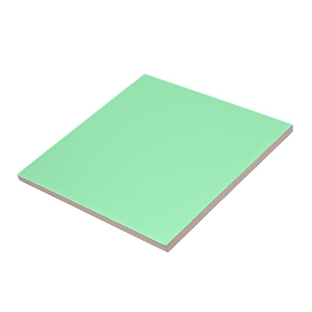 Light Sea-Foam (solid colour)  Tile (Side)