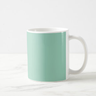 Light Seafoam Green Fashion Colour Trend Sea Foam Coffee Mug