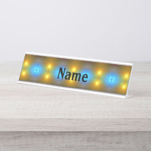 Light & Shade Desk Name Plate