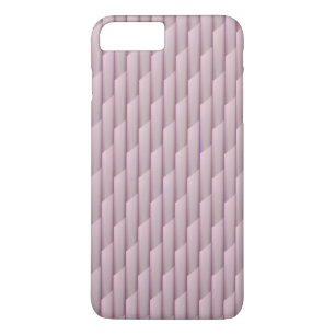 Light Shades of Purple Geometric Abstract Stripes Case-Mate iPhone Case