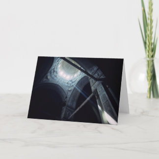 Light shining in the Mosque Card