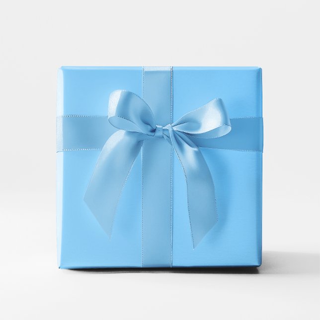 Light Sky Blue Wrapping Paper (Light Sky Blue Wrapping Paper)