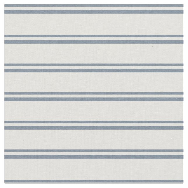 Light Slate Grey and Light Cyan Lined Pattern Fabric (Close Up)