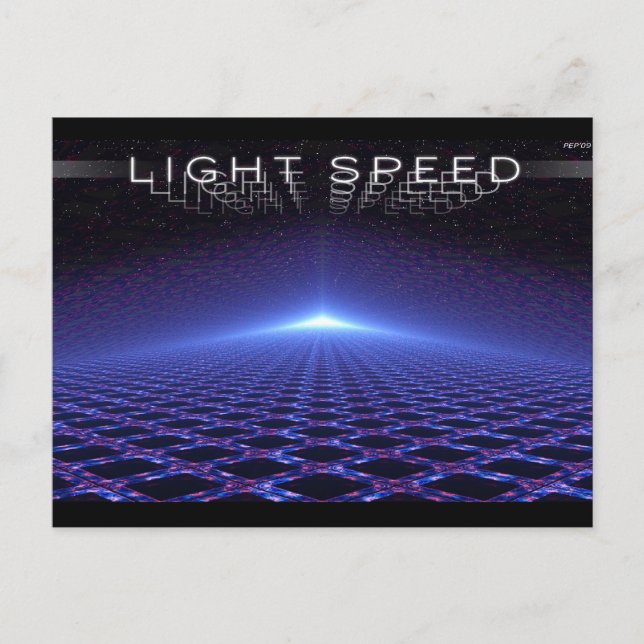 Light Speed Postcard (Front)