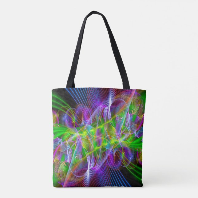 Light Swirl Tote Bag (Back)