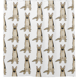 Light Tan German Shepherd Dogs Pattern