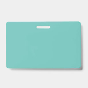 Light Teal #6BC388, Half Baked Badge