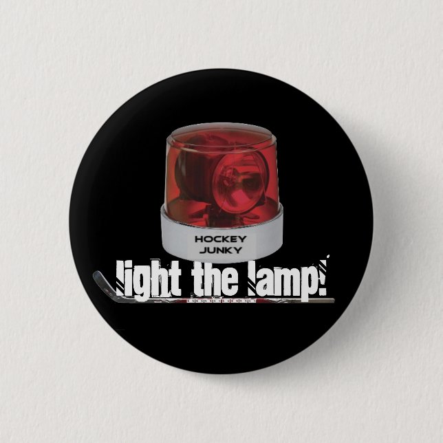LIGHT THE LAMP! 2 INCH ROUND BUTTON (Front)