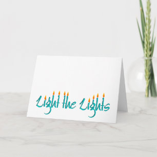 Light the Lights Holiday Card