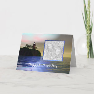 Light the Way Father's Day (photo frame) Card