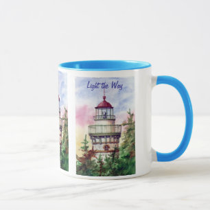 Light The Way Lighthouse Mug