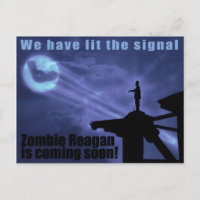 Light the winger signal! Postcard