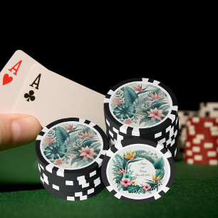 Light Tropical Essence Poker Chip
