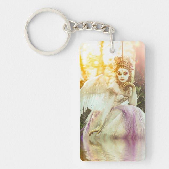 Light Unicorn Keychain (Front)