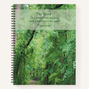 Light Unto My Path Notebook