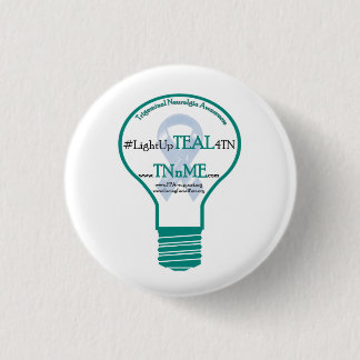 Light up TEAL 4 Trigeminal Neuralgia button