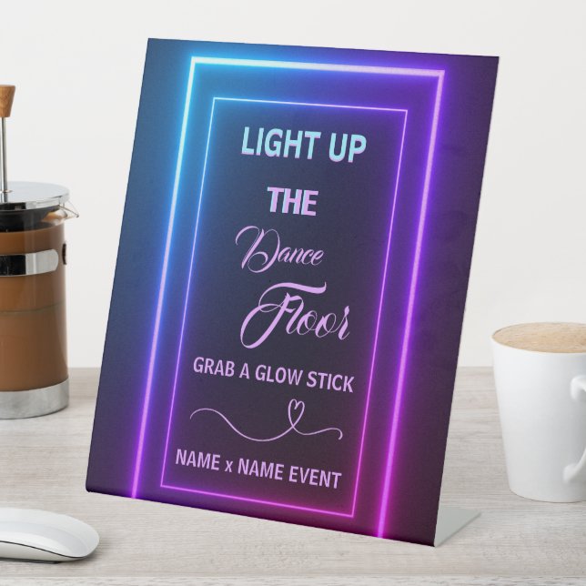 light up the dance floor sign Personalize (In SItu)