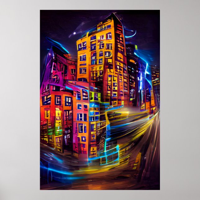 Light Up The Night 1 - Vivid Color Poster (Front)