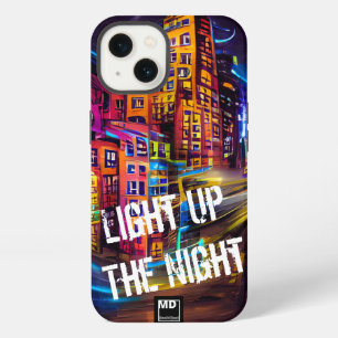 Light Up The Night 1 - Vivid Colour iPhone Case