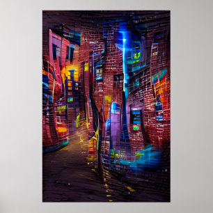 Light Up The Night 3 - Vivid Colour Poster
