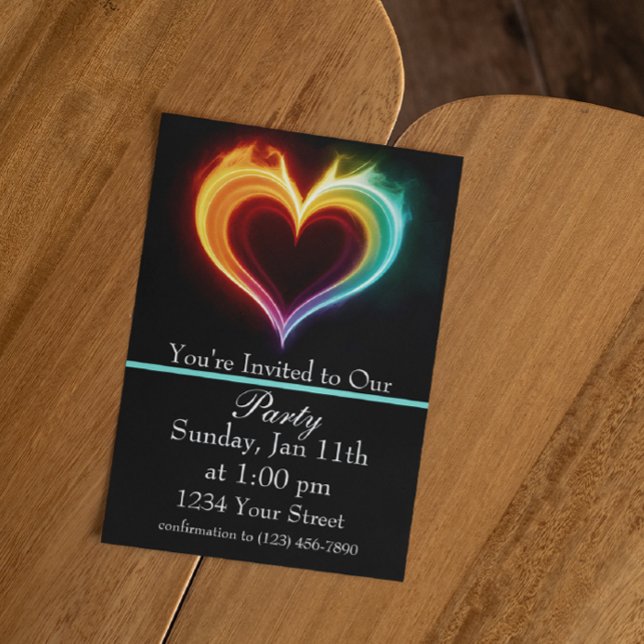 Light Up the Night: Join Our Fiery Fire Party! Invitation (Creator Uploaded)