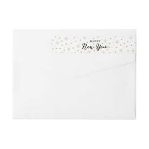 Light Up the Sky   Holiday Return Address Labels